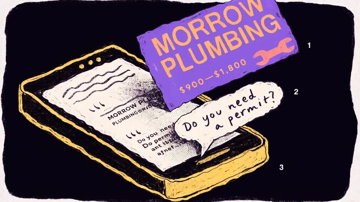 Editorial illustration for dominate ai search results for home services