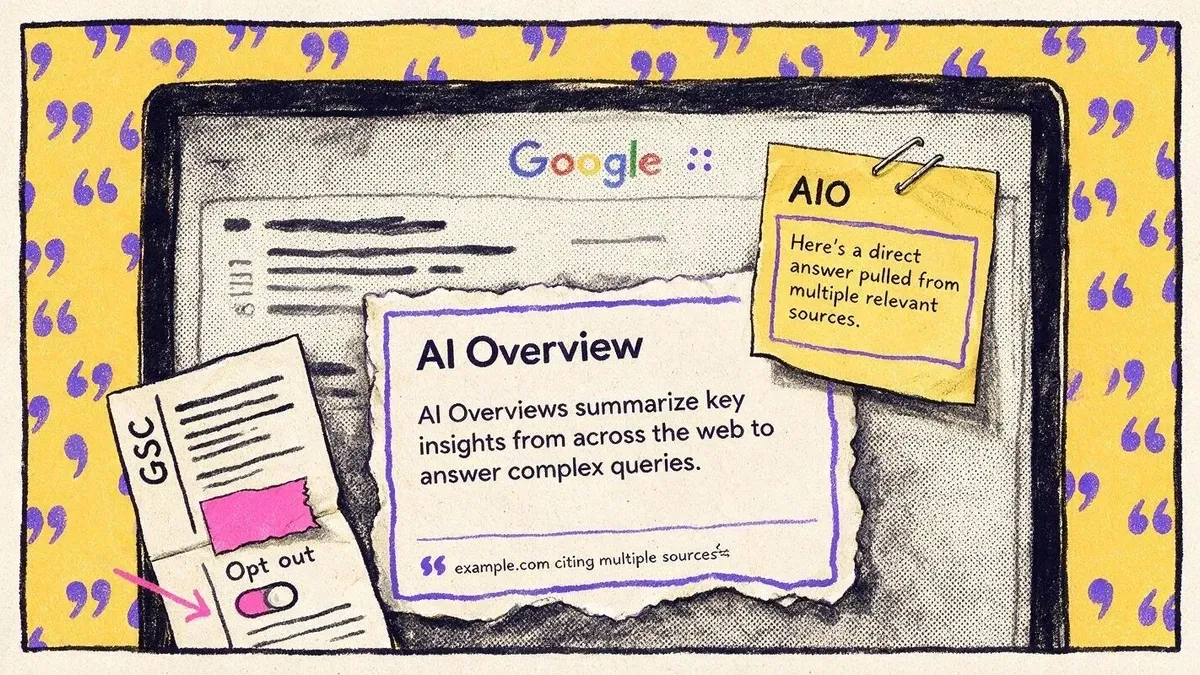 Editorial illustration for google ai overviews: desktop prevalence and SEO moves