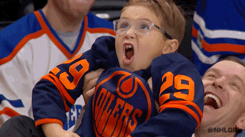 Happy Lets Go GIF by NHL reaction GIF