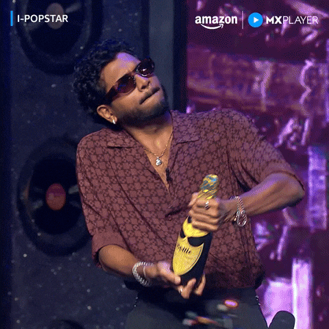 Happy Celebration GIF by Amazon MX Player reaction GIF