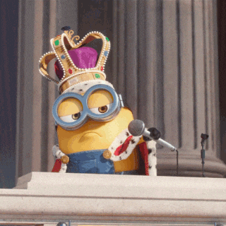Minions Mic Drop reaction GIF