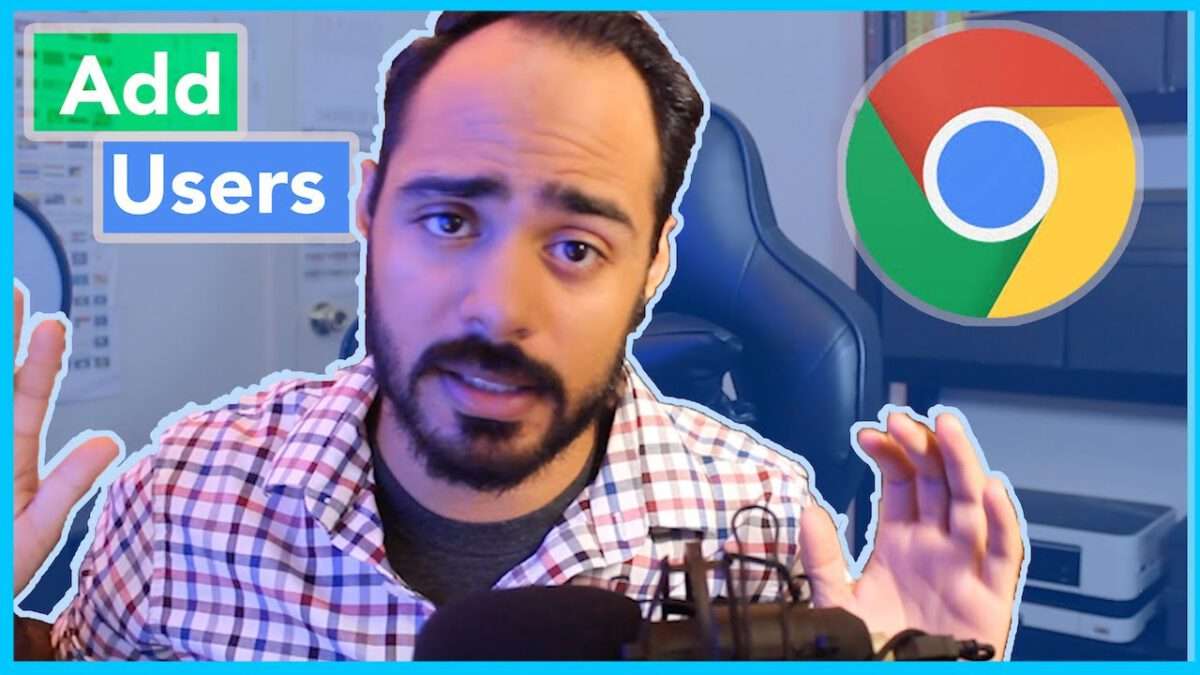 How to create a new Chrome user profile thumbnail.