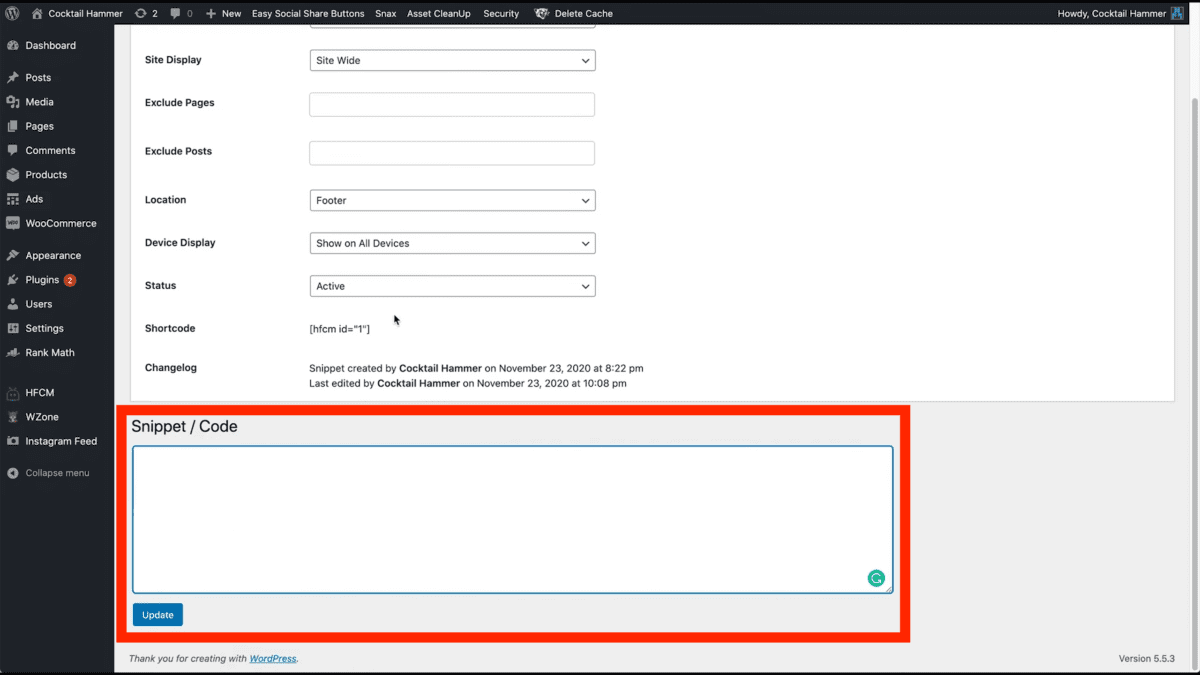 Add Instagram Feed To WordPress Footer To Grow Your Followers Solved Smashballoon Plugin Php 1 30 Screenshot 