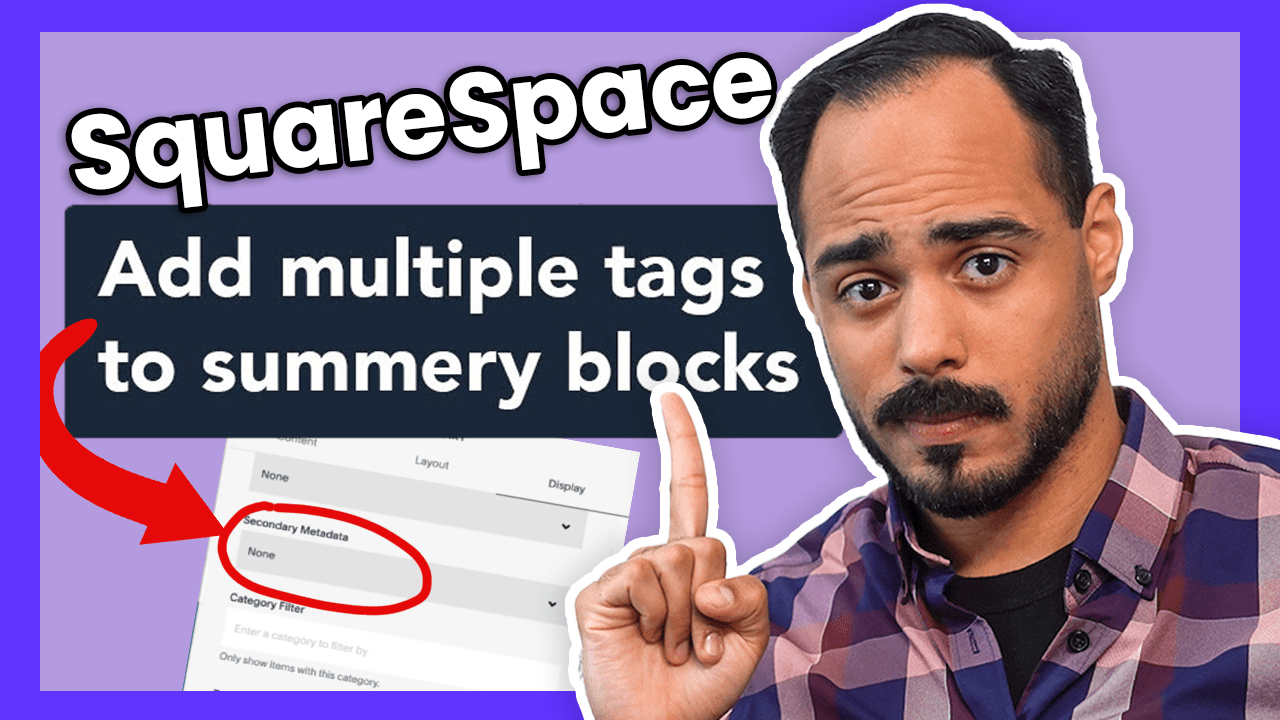 How To Add Multiple Tags In Squarespace Summary Block Filer Tthumbnail New