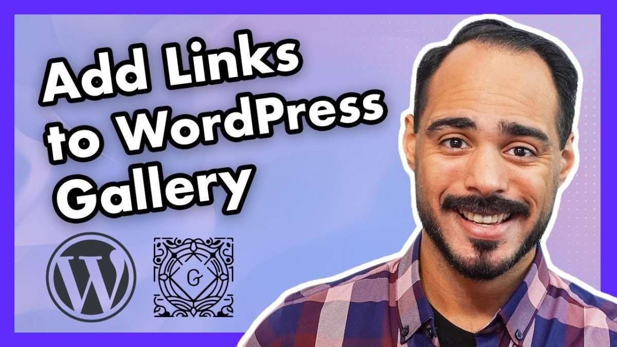 How to add a link to an image in a WordPress gallery block using Gutenberg editor thumbnail.