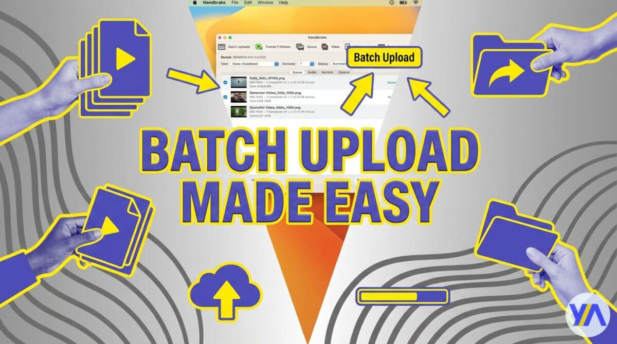 Eye-catching thumbnail for handbrake tutorial
