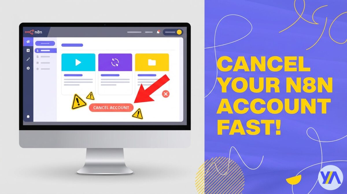 Image in a post titled 'home' | cancel your n8n account fast | yerain abreu Quick guide to cancel n8n subscription.