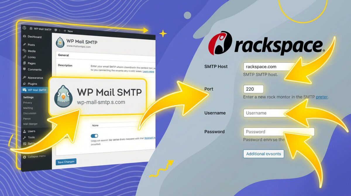 Image in a post titled 'wp mail smtp on cloudways with rackspace: how do you configure it? ' | configure wp mail smtp easily | yerain abreu Youtube thumbnail for wp mail smtp video