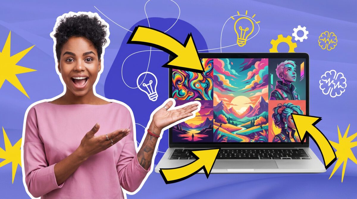 Eye-catching design of ai graphics tools