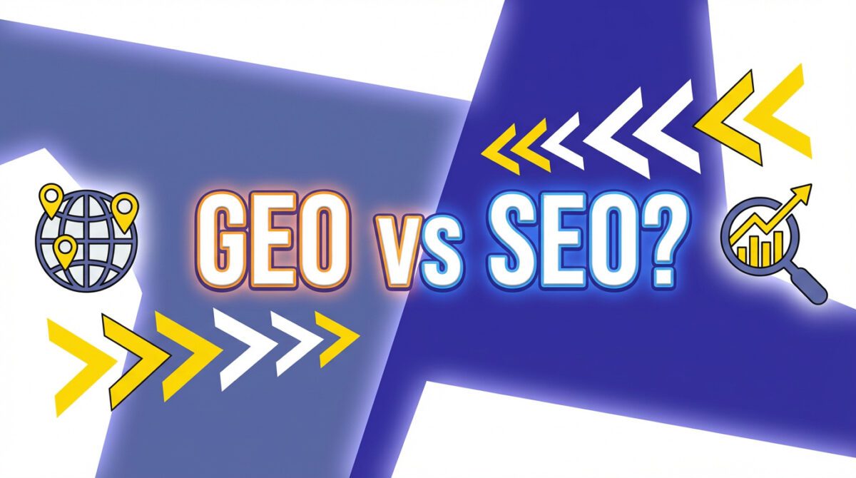 A debate on the relevance of geo alongside seo