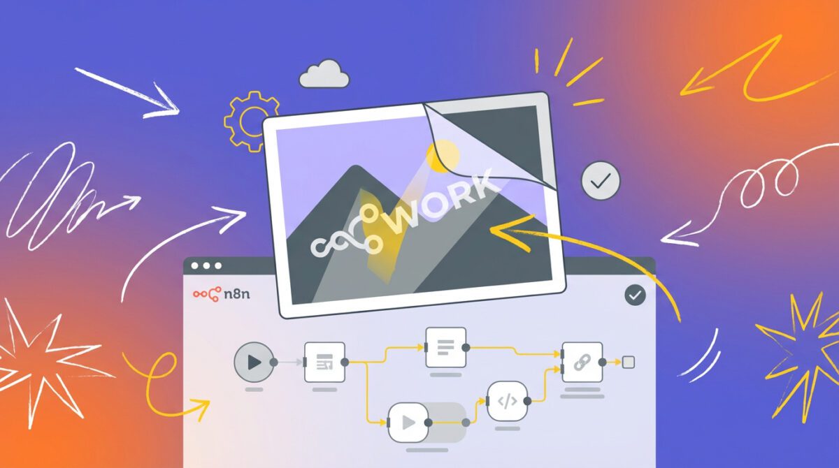 Image in a post titled 'n8n watermark images: how do i add a logo watermark? ' | watermark images easily | yerain abreu Thumbnail showcasing adding watermarks using n8n